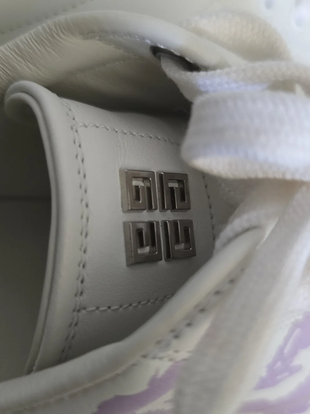 Givenchy x Josh Smith City Sport Sneakers Lilac Graffic